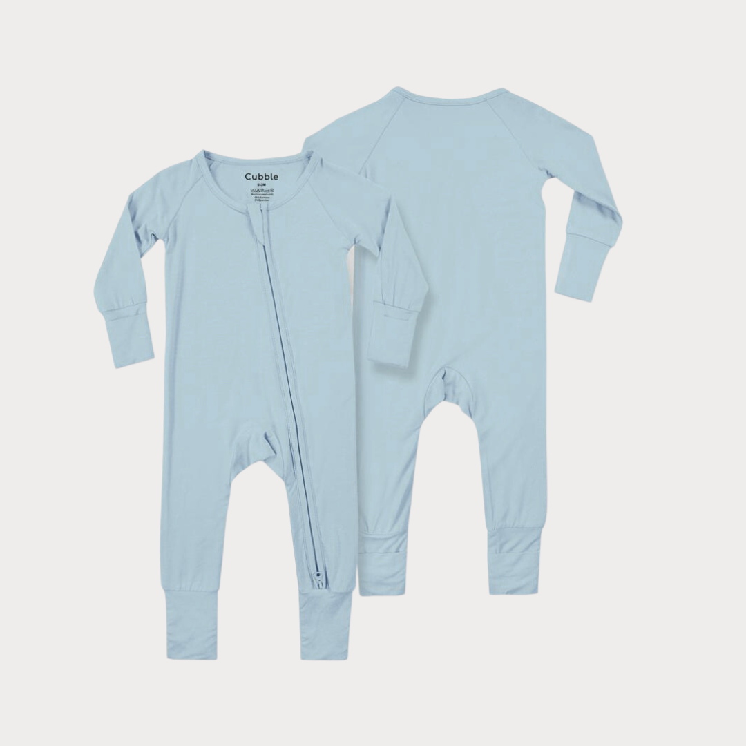 Cubble 100% Premium Bamboo Long Sleeve Sleepsuits
