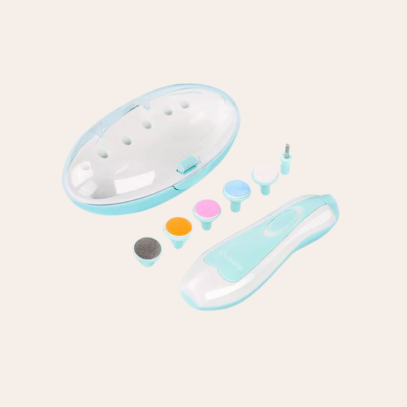 Cubble Electric Nail Trimmer Set with LED Light