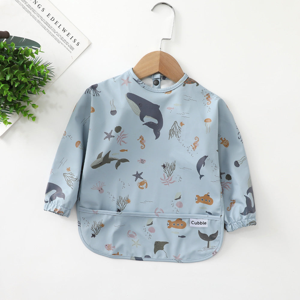 Cubble Waterproof Coverall Baby Feeding Bibs