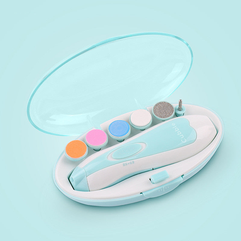 Cubble Electric Nail Trimmer Set with LED Light