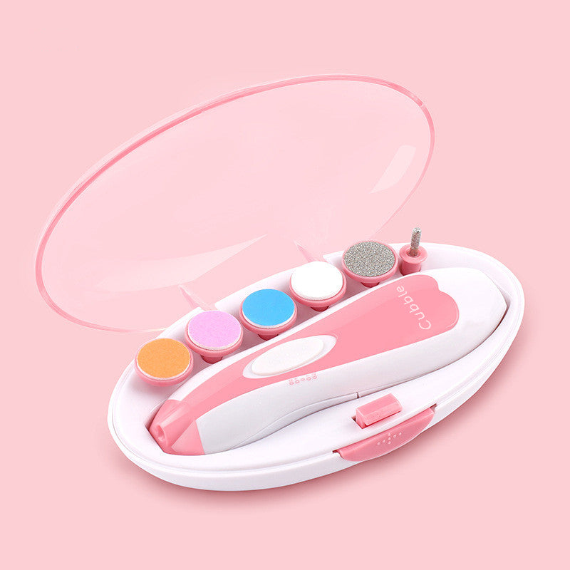 Cubble Electric Nail Trimmer Set with LED Light