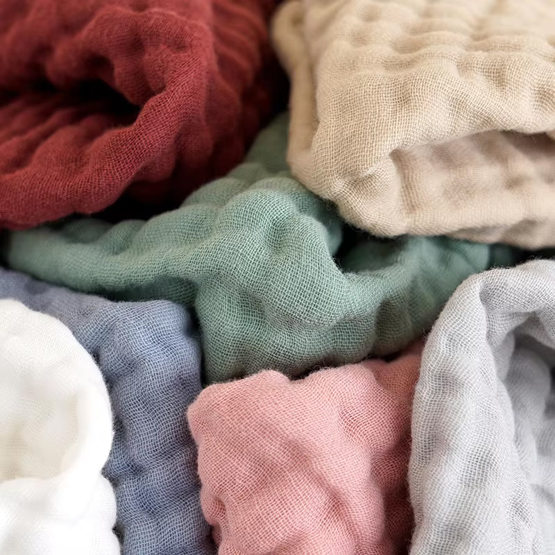 Cubble 100% Cotton Muslin Cloths (Pack of 6)