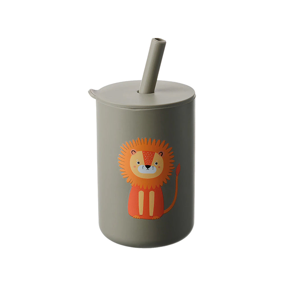 Cubble No-Spill Printed Silicone Straw Cup (150ml)