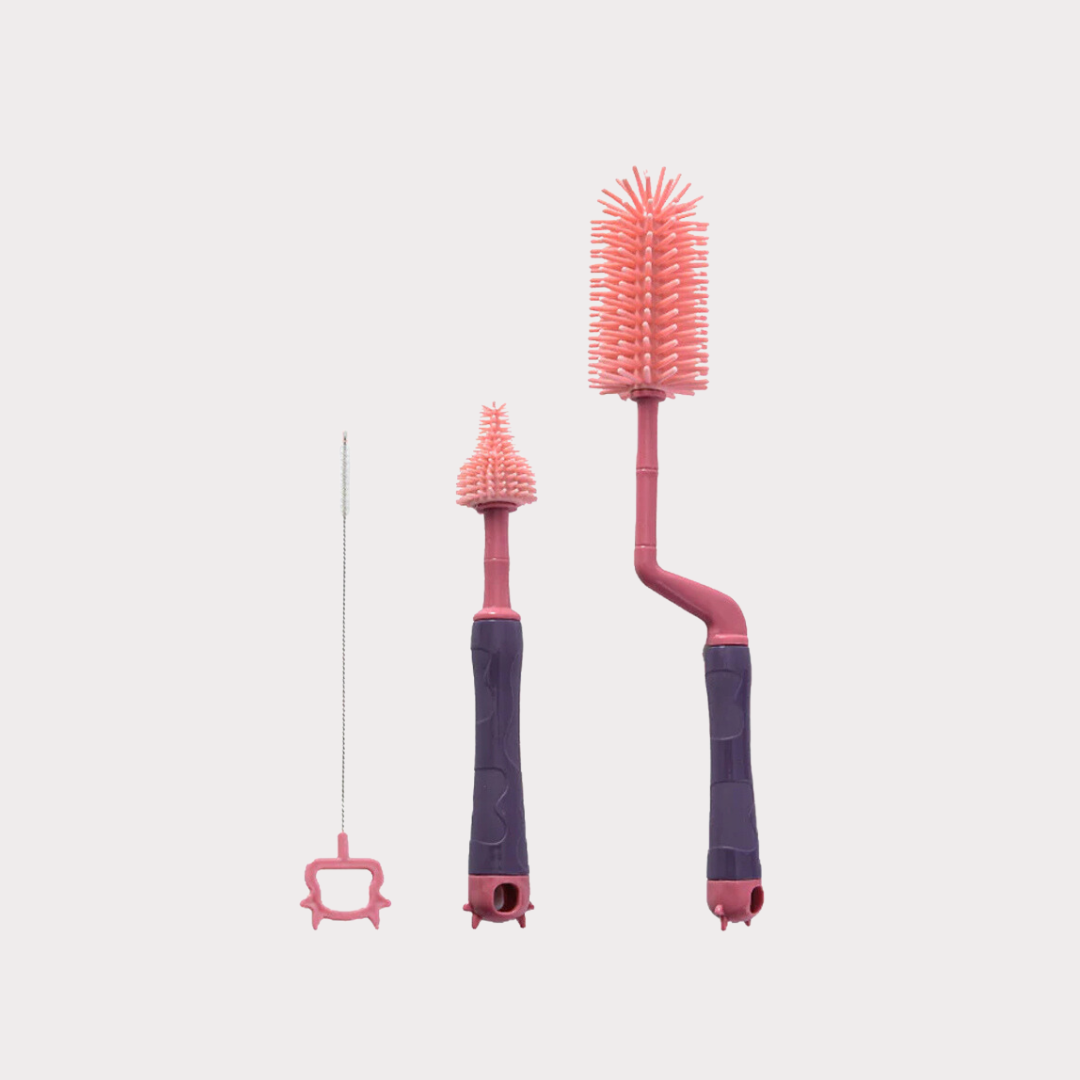 Cubble 3-in-1 Bottle and Nipple Brush Set