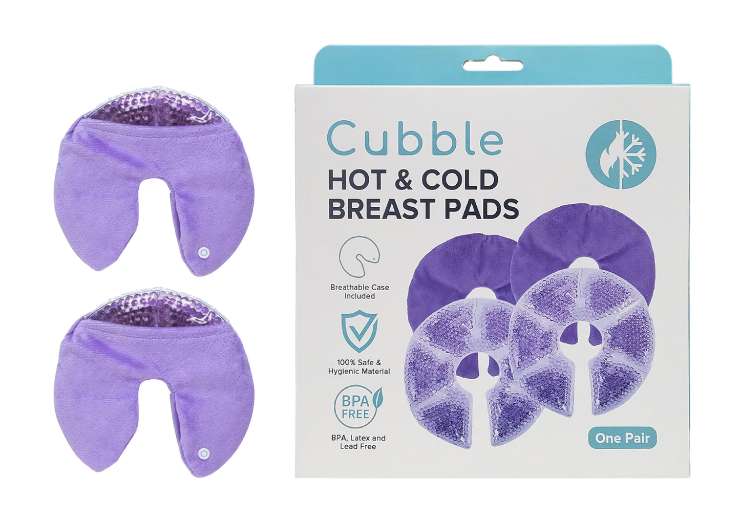 Cubble Hot and Cold Therapy Breast Pads
