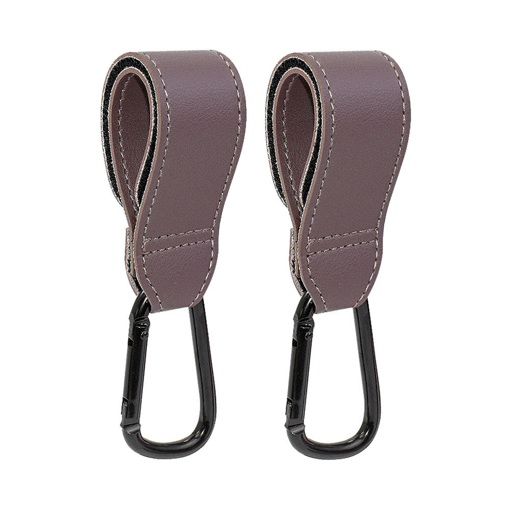 Cubble Leather-Style Stroller Hooks