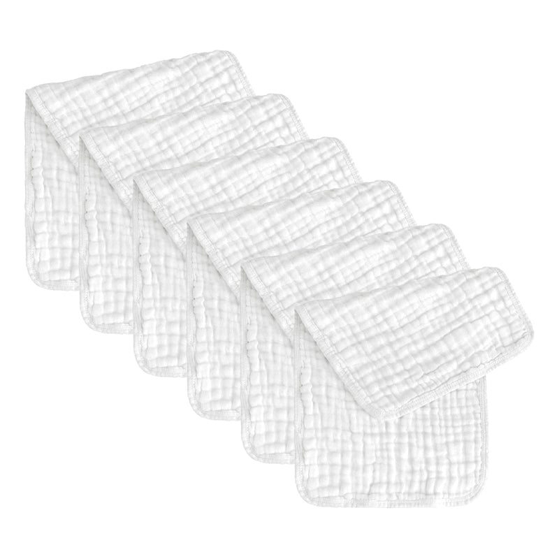 Cubble 100% Cotton Muslin Cloths (Pack of 6)