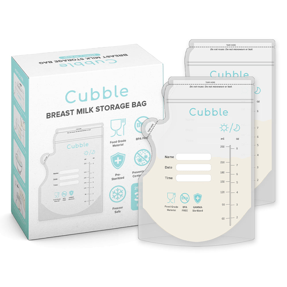 Cubble 100pcs Breastmilk Storage Bags