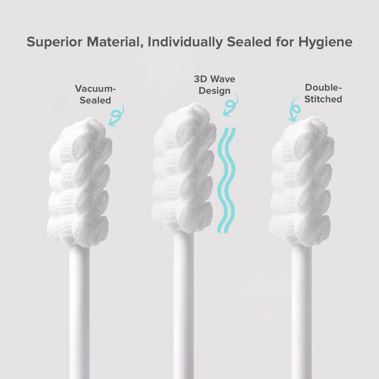 Cubble Disposable Baby Oral Cleaners and Toothbrush (60pcs)