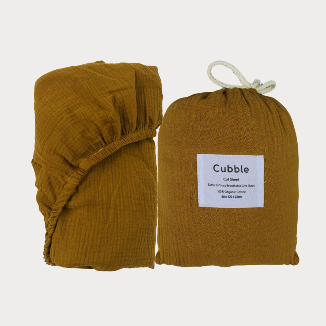 Cubble Organic Cotton Crib Sheet