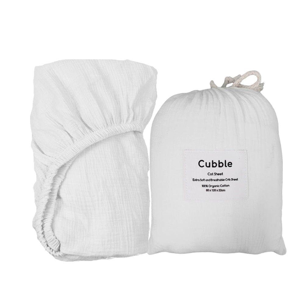 Cubble Cotton Crib Sheet