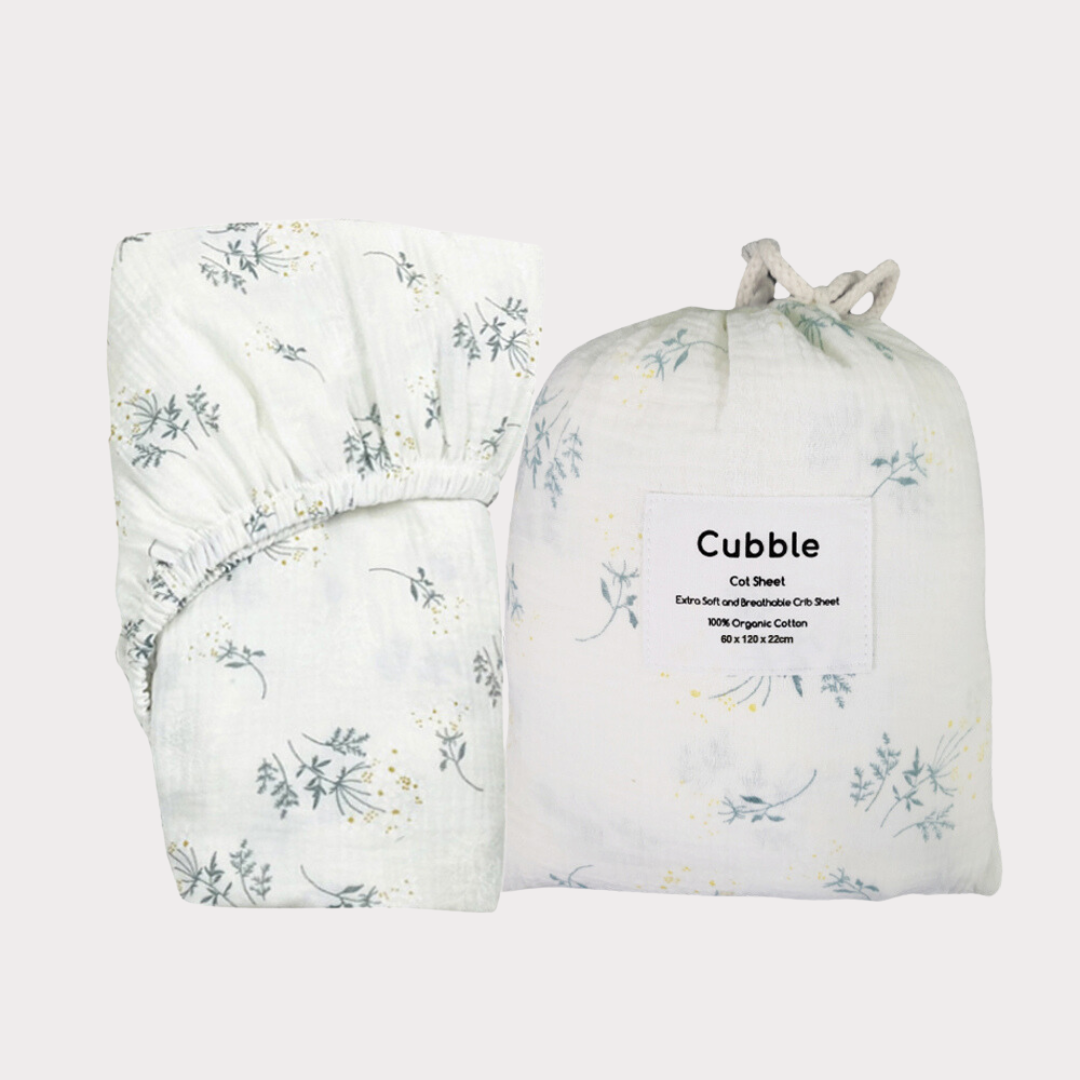 Cubble Organic Cotton Crib Sheet